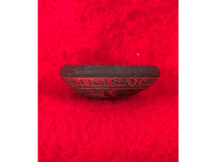 Virginia State Seal Coat Button - Missing Back