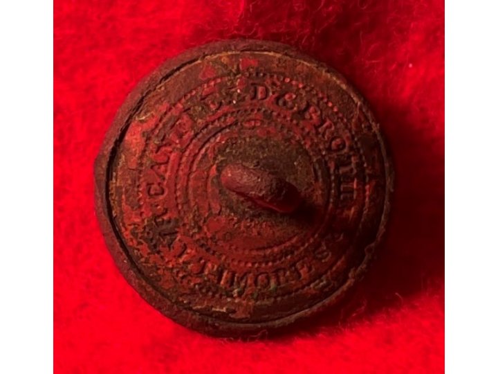 Virginia State Seal Coat Button