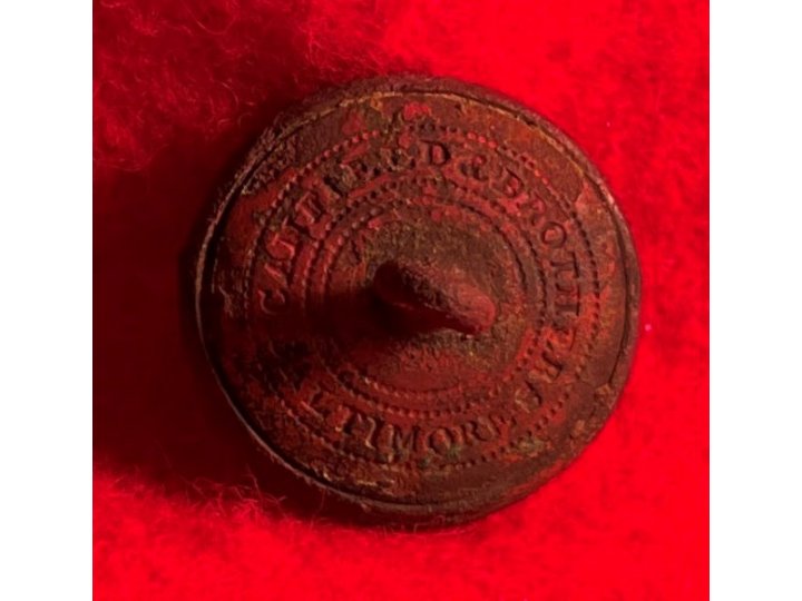 Virginia State Seal Coat Button