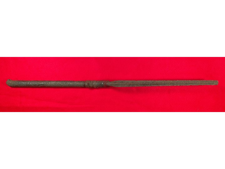 Musket Barrel Section with Bayonet