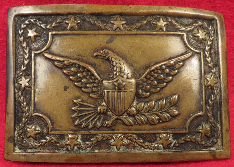 Militia Eagle Belt Plate C-1830s. SOLD