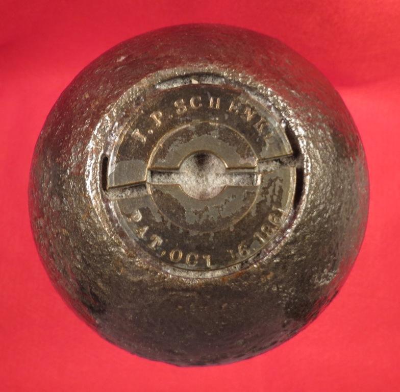 US 20 Pounder Parrott Shell - Schenkl Fuse